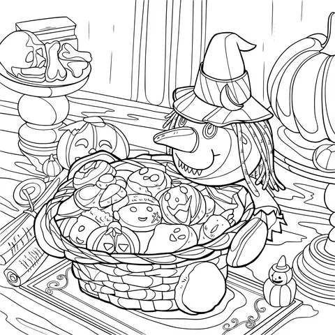 Halloween Candies and Decorations