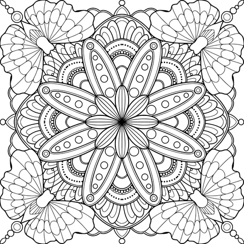 Colorful Mandala Pattern