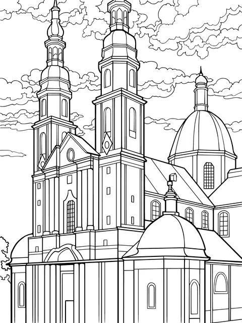Blue - domed Church
