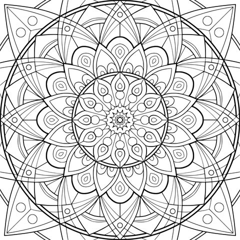 Colorful Mandala Pattern