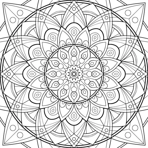 Colorful Mandala Pattern