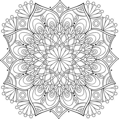 Colorful Mandala Pattern