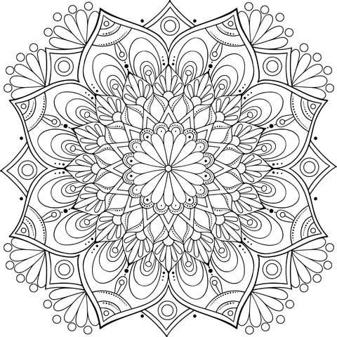 Colorful Mandala Pattern