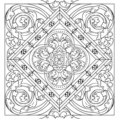 Colorful Geometric Pattern