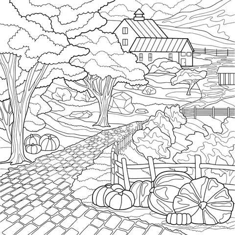 Beautiful Autumn Countryside