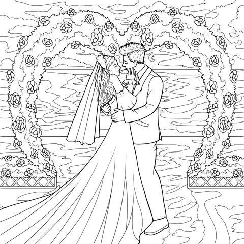 海边的浪漫婚礼