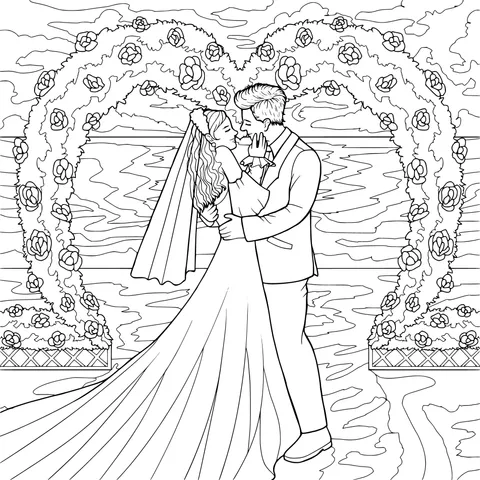 Romantic Beach Wedding