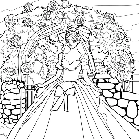 Princess under the Rose Arch