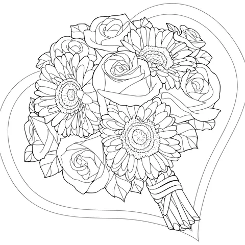 Heart - shaped Bouquet