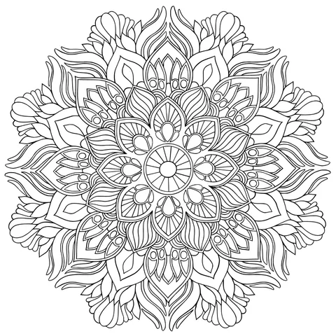 Colorful Mandala Pattern