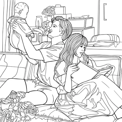 Warm family time