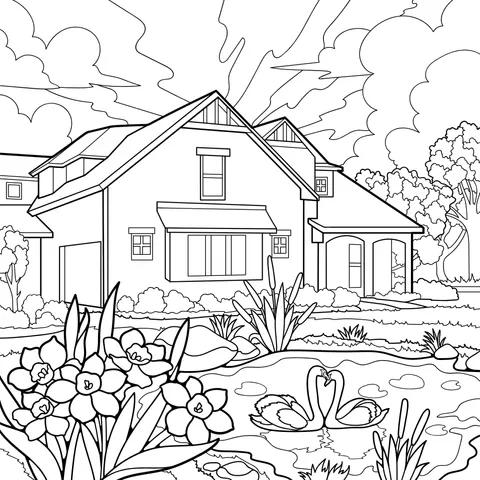 Beautiful Home by the Lake