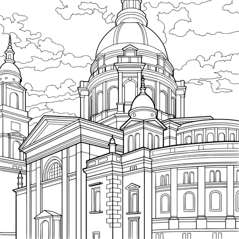 Magnificent Dome - topped Building