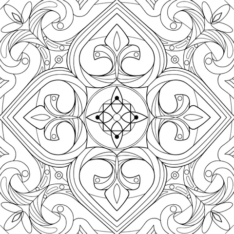 Colorful Geometric Pattern