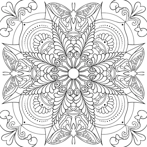 Colorful Mandala Pattern