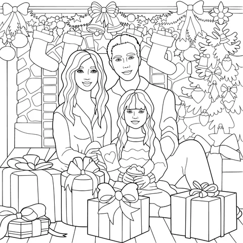 Joyful Christmas family time