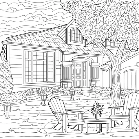 A Cozy Courtyard Home