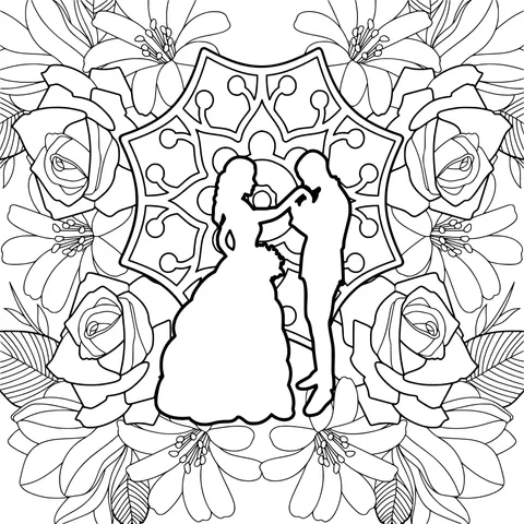 Dancers in the Flower丛