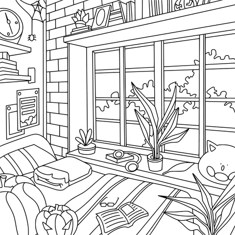 Cozy Autumn Bedroom