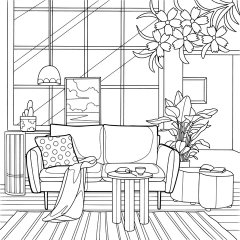 A Cozy Corner of the Living Room