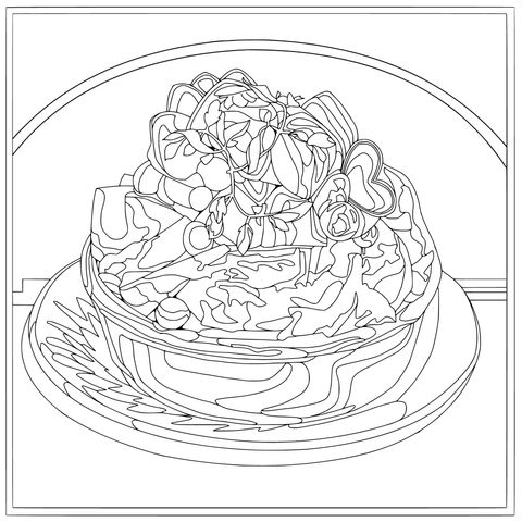 水果缤纷甜点
