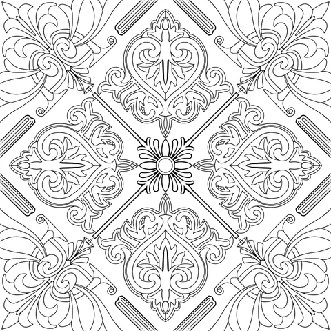Colorful Geometric Pattern