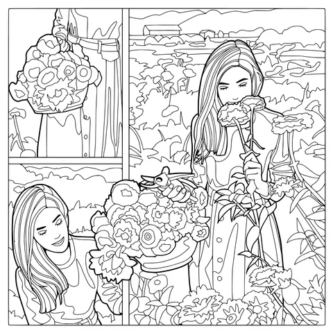 Flower - Picking Time in the Flower Field