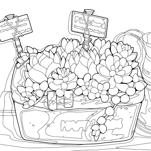 Succulent Potted Plants