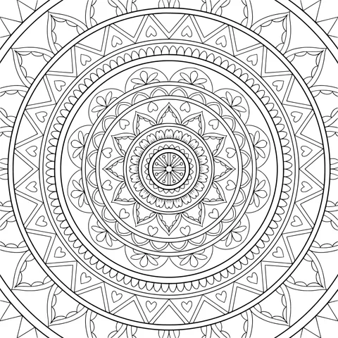 Colorful Mandala Pattern