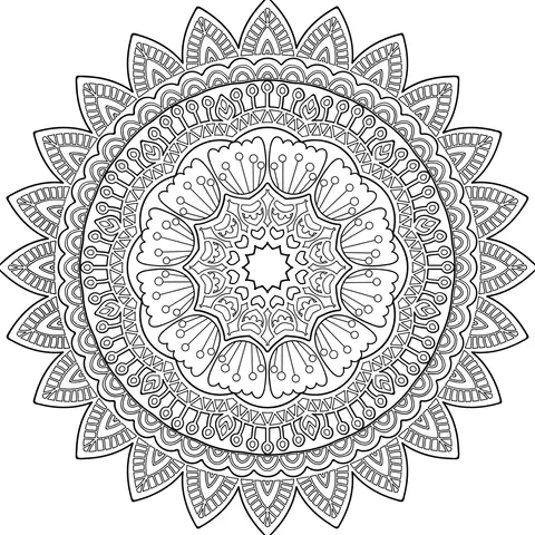 Colorful Mandala Pattern