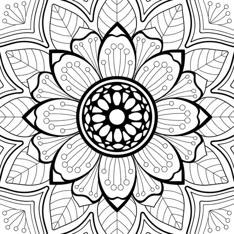Colorful Mandala Pattern
