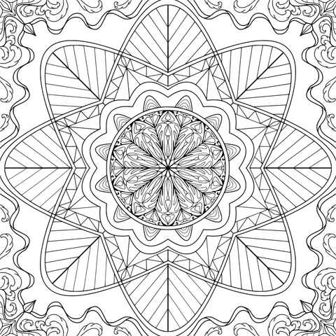 Colorful Mandala Pattern