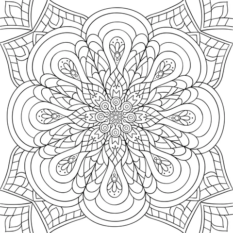 Colorful Mandala Pattern