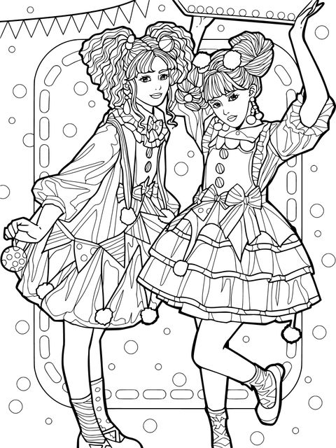 小丑女孩