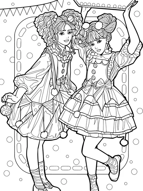小丑女孩