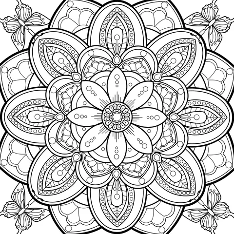 Colorful Mandala Pattern