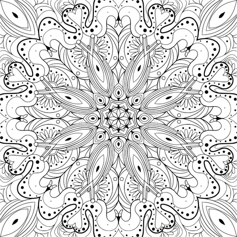 Colorful Mandala Pattern