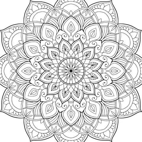Colorful Mandala Pattern