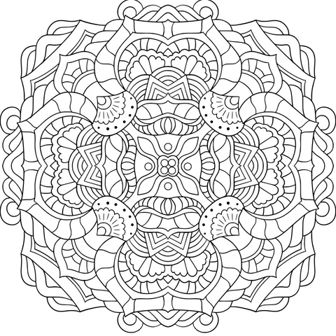 Colorful Mandala Pattern