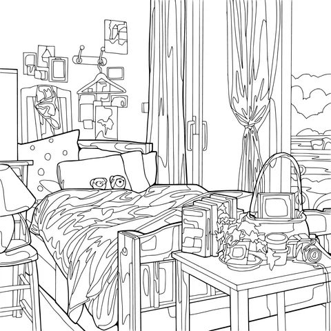 A Cozy Corner of the Bedroom