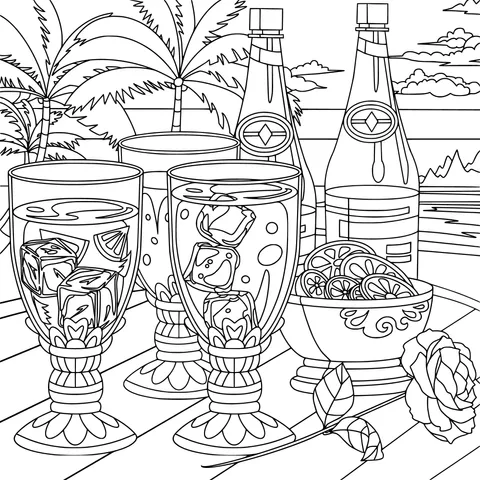 Wine and Scenery by the Beach