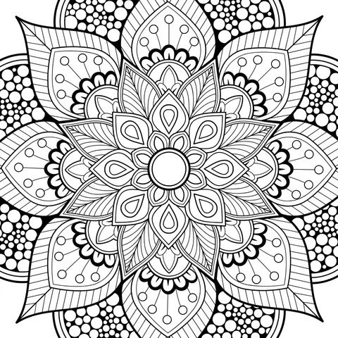 Colorful Mandala Pattern