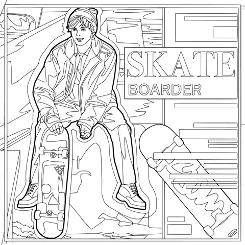 Skateboarder