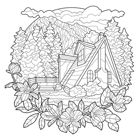 山林中的小屋