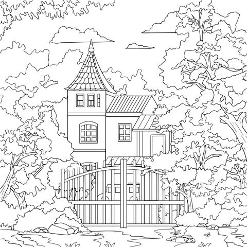 林间小屋