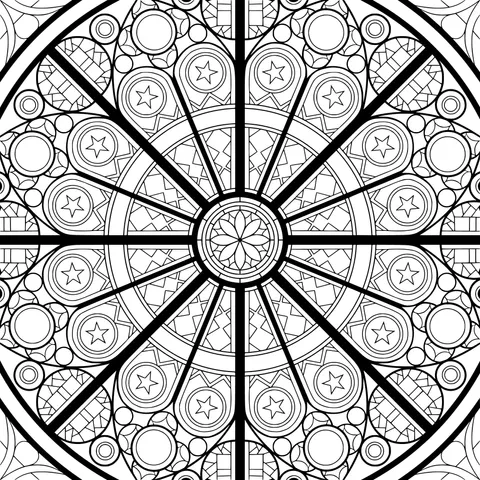Colorful Geometric Pattern