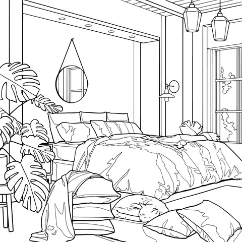 Cozy Bedroom Scene