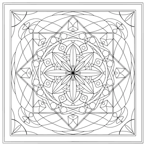 Colorful Geometric Pattern