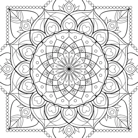Colorful Mandala Pattern