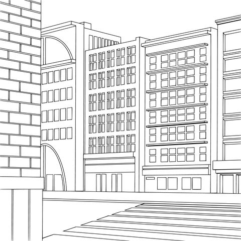 多彩城市建筑